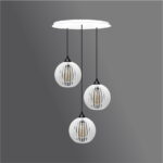 Pendente Trio - Micro Ball - Branco