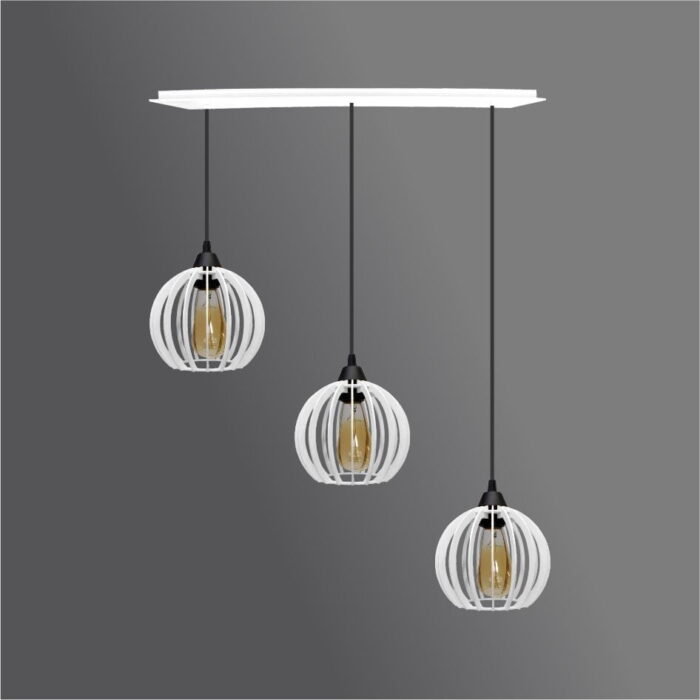 Pendente Trio RT- Micro ball Light- Branco