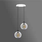 Pendente Duo - Micro Ball Light- Branco