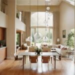 Conjunto Lustres Para Sala de Estar e Sala de Jantar Mix - Branco