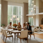 Conjunto Lustres Para Sala de Estar e Sala de Jantar Mix - Ac. Cristal